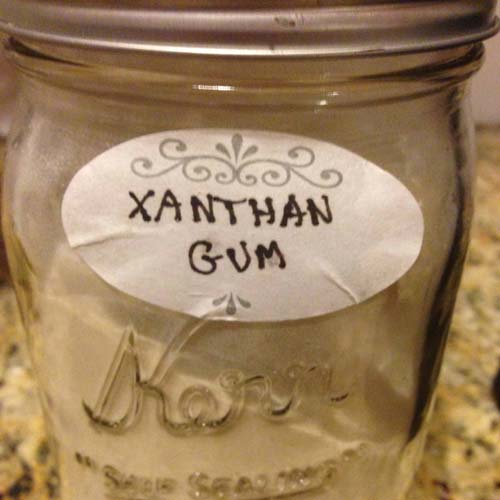 Bottle of Xanthun Gum