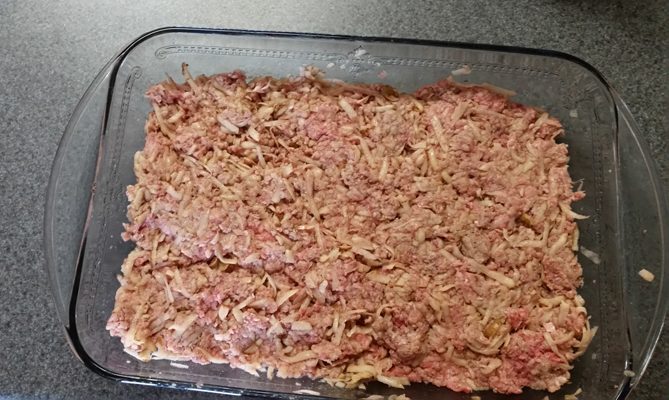 Raw Meat Mixture